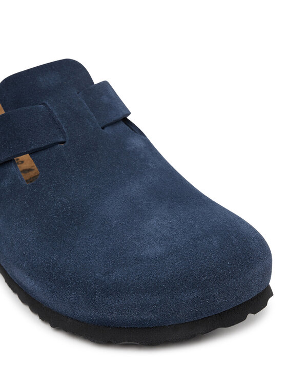 Birkenstock Klapki Birkenstock Boston 1030902 Granatowy