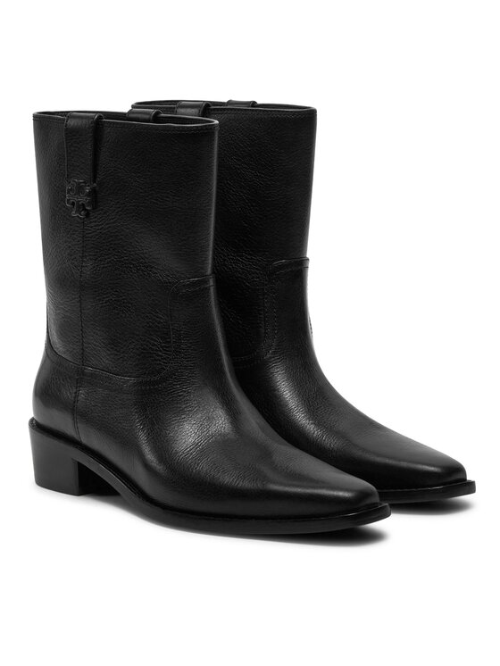 Tory Burch Kaubojske čizme Tory Burch City Western 155810 Crna