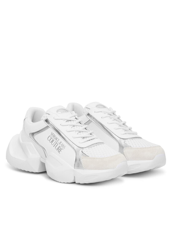 Versace Jeans Couture Снікерcи Versace Jeans Couture 80VA3SU3 ZPB78 S03 Білий