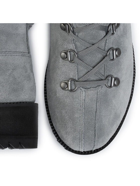 Ugg Šnurovacia obuv Ugg W Birch Lace-Up Shearling 1105312 Sivá