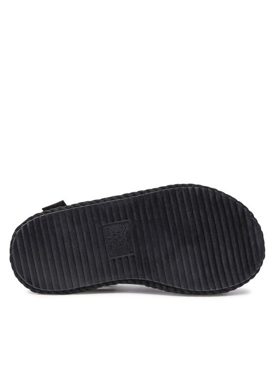 Bohonomad Espadrillas Bohonomad Bodrum Platform BOD.0020.PRS Nero