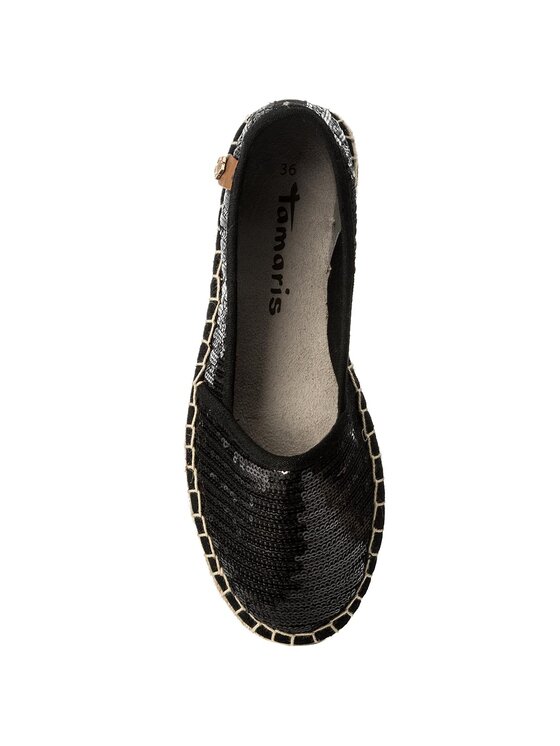 Tamaris Espadrilky Tamaris 1-24650-20 Čierna