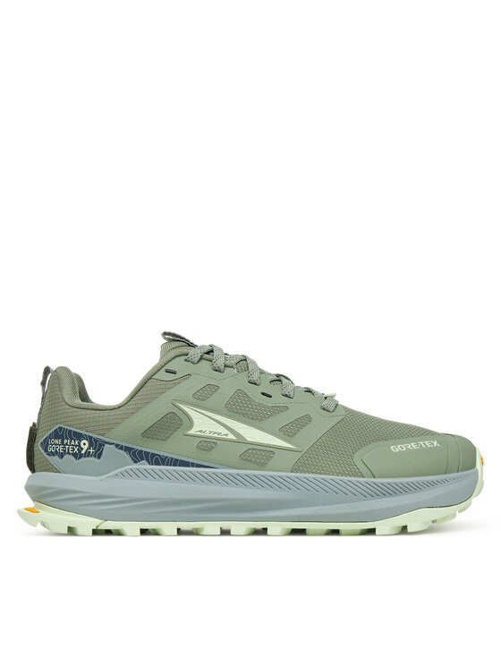 Altra Buty do biegania Altra Lone Peak 9+ GTX GORE-TEX AL0A85SN Zielony