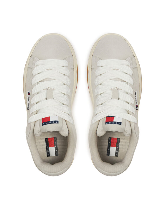 Tommy Jeans Αθλητικά Tommy Jeans Tjw Skate Sneaker EN0EN02677 Γκρι