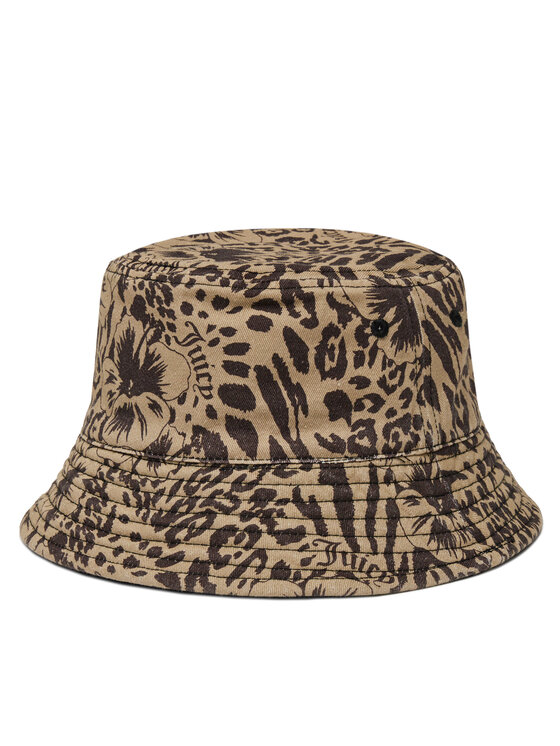 Juicy Couture Klobouk Juicy Couture Bot Bucket JCAWH125711 Hnědá