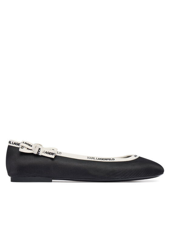 KARL LAGERFELD Балетки KARL LAGERFELD Karo KL40129 Чорний
