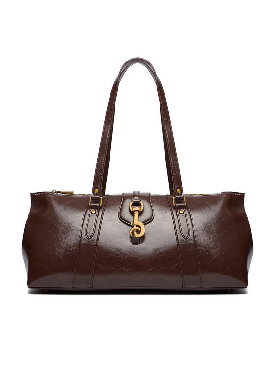 Badura Ročna torba Badura EO-LDA9523-01 Temno rjava