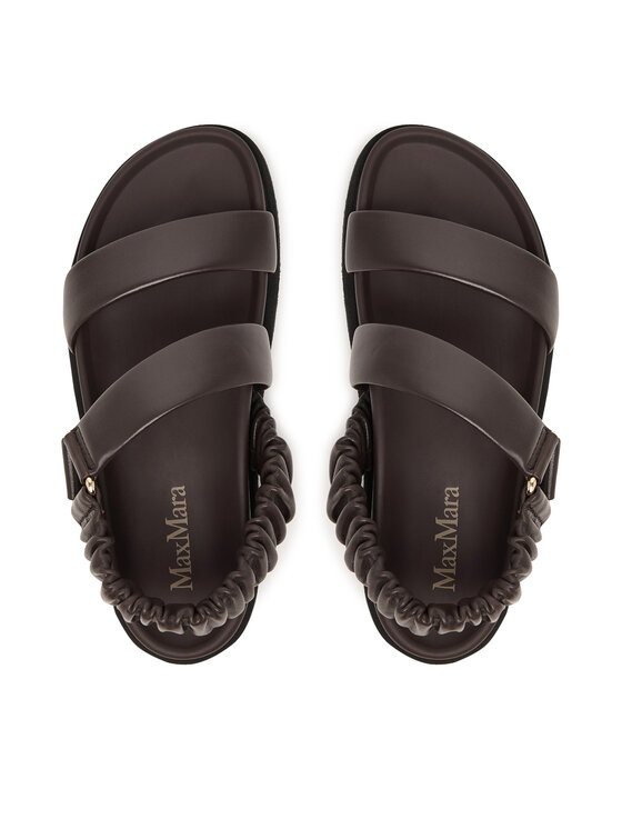 Max Mara Сандали Max Mara 2614521072600 Кафяв