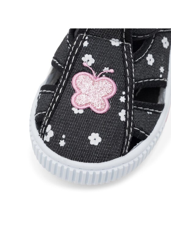 Nelli Blu Pantuflas Nelli Blu CF2457-11. Negro