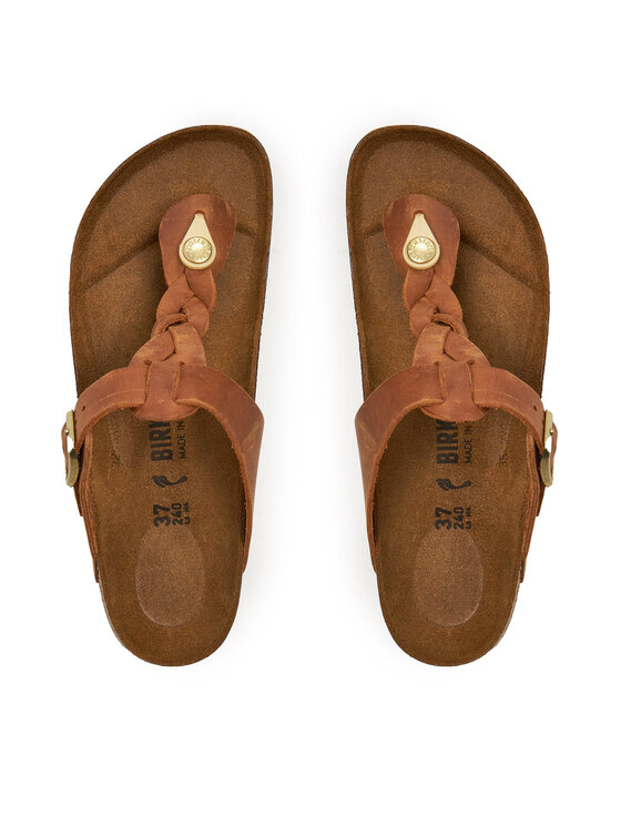 Birkenstock В'єтнамки Birkenstock Gizeh Braided 1021336 Коричневий