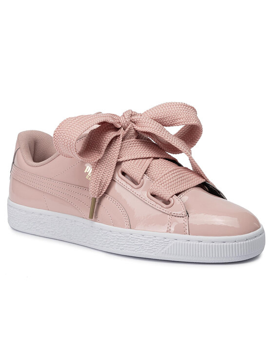 Puma Laisvalaikio batai Puma Basket Heart Patent Wn's 363073 11 Rožinė