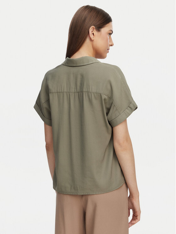 ONLY ONLY Сорочка Aris 15364279 Зелений Loose Fit