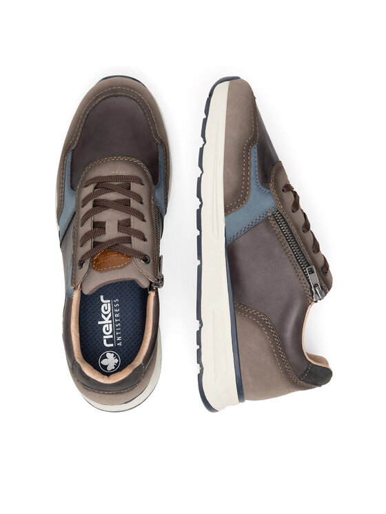 Rieker Polobotky Rieker B0704-25 Hnědá