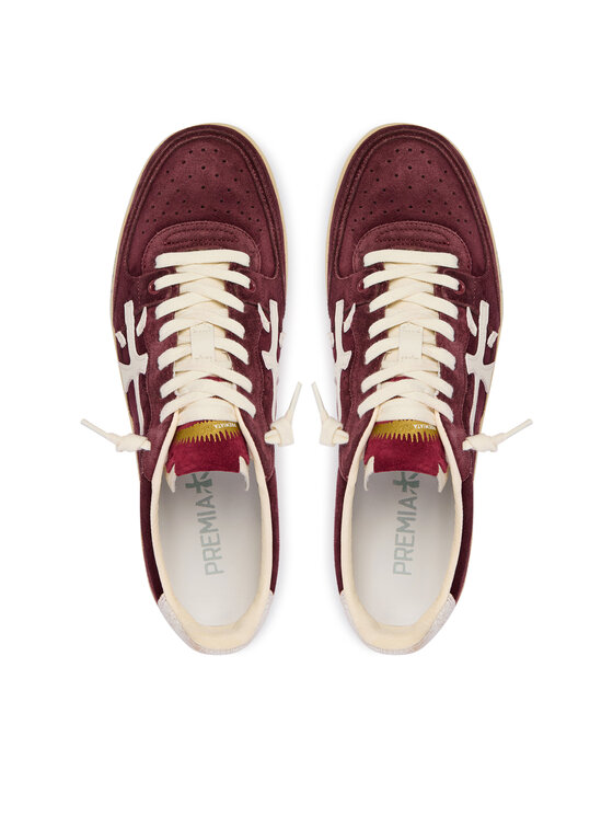 Premiata Sneakersy Premiata BSKT CLAY VAR 7707 Bordová