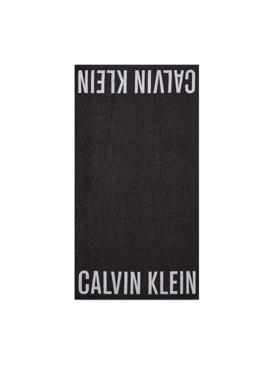 Calvin Klein Swimwear Telo da spiaggia Calvin Klein Swimwear KU0KU00076 Nero