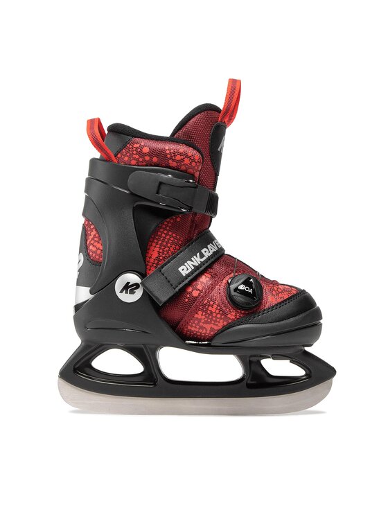 Łyżwy K2 Rink Raven Ice Boa 25G0310.11 Czerwony | Eobuwie.com.pl
