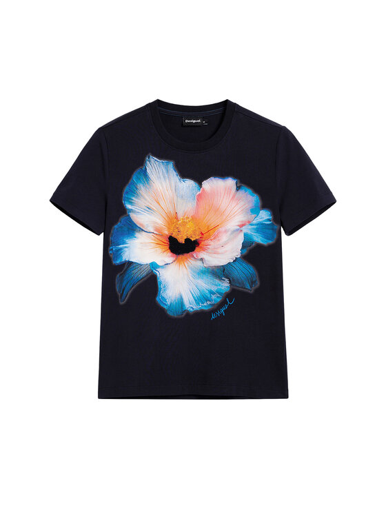 Desigual Desigual Футболка Estocolmo 26SWTK03 Cиній Regular Fit