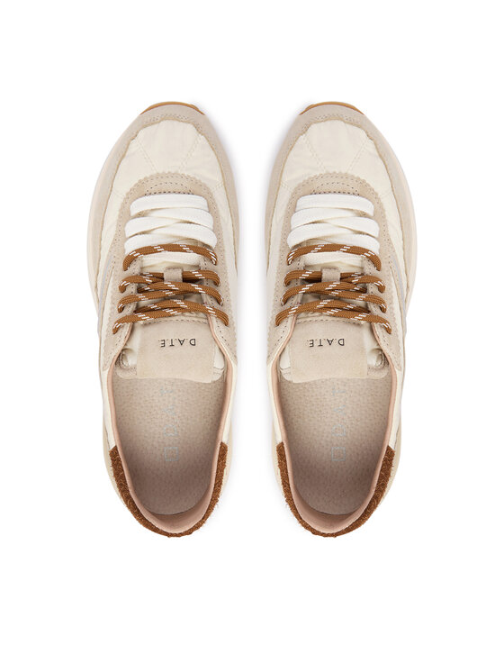 D.A.T.E. Sneakersy D.A.T.E. Athleta Nylon W451-AT-NY Béžová