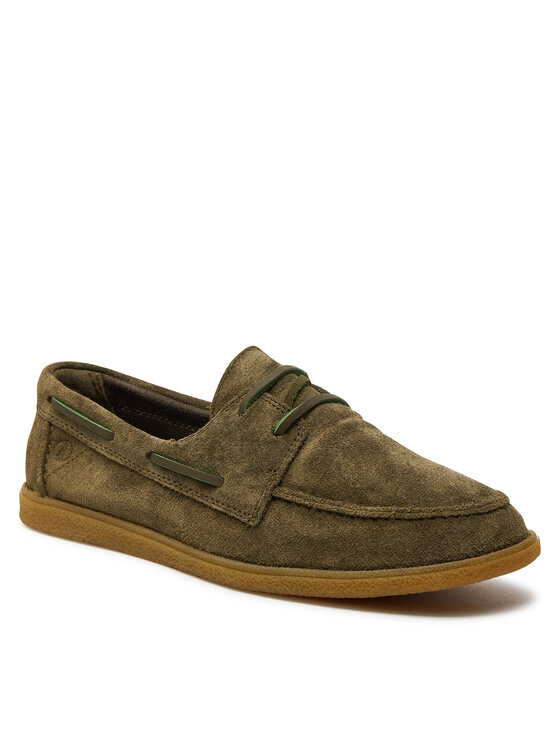 Clarks Μοκασίνια Clarks Clarkbay Go 26177502 Χακί
