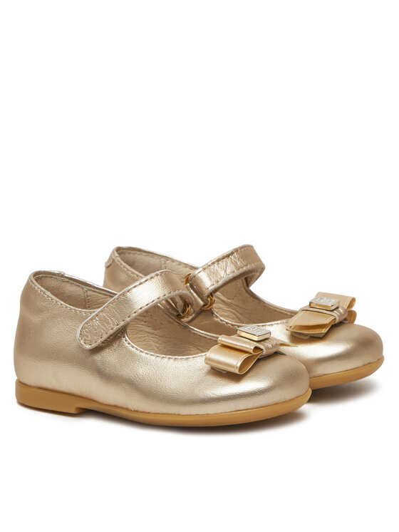 Tommy Hilfiger Balerinke Tommy Hilfiger Ballerina T1A3-33927-0220 M Zlatna