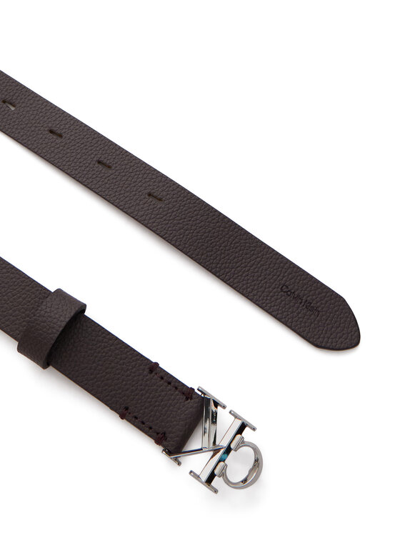 Calvin Klein Sieviešu josta Calvin Klein Facet Ck Buckle Pebble LV04F7060G Brūns