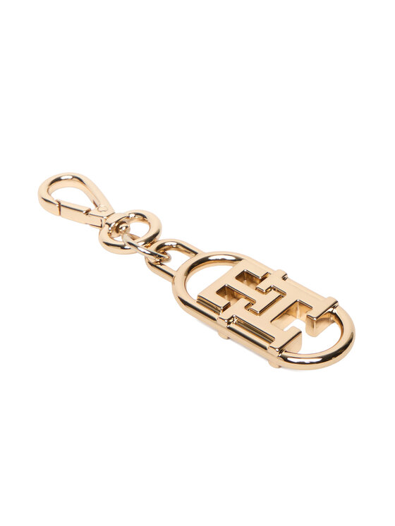 Tommy Hilfiger Sada peňaženka a kľúčenka Tommy Hilfiger Lgr Za + Charm AW0AW18040 Čierna