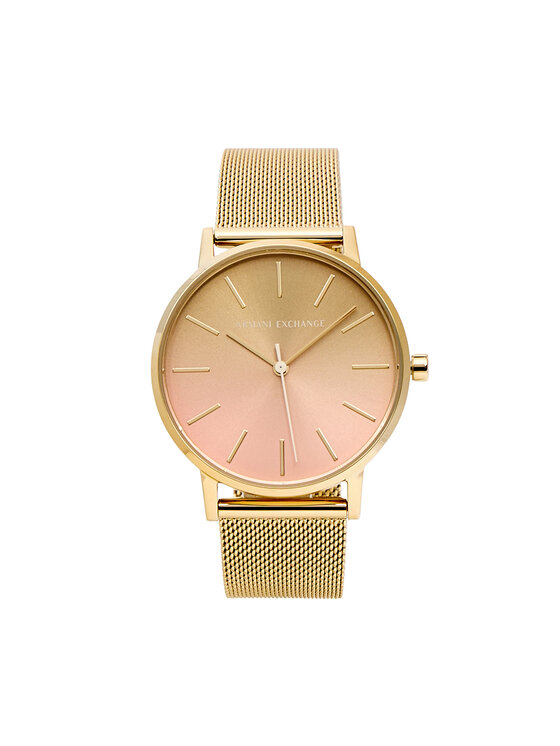 Armani Exchange Zegarek Armani Exchange Lola AX5619 Złoty