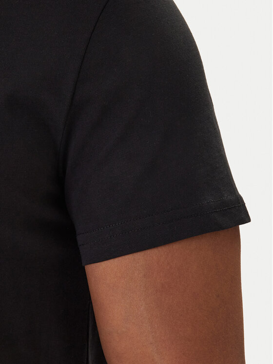 Versace Jeans Couture Versace Jeans Couture Camiseta 80GAHE02 CJ00E Negro Regular Fit