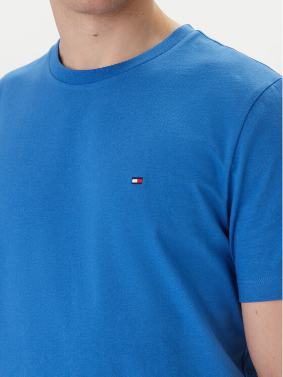 Tommy Hilfiger Tommy Hilfiger Camiseta Ess Seasonal MW0MW39995 Azul Regular Fit