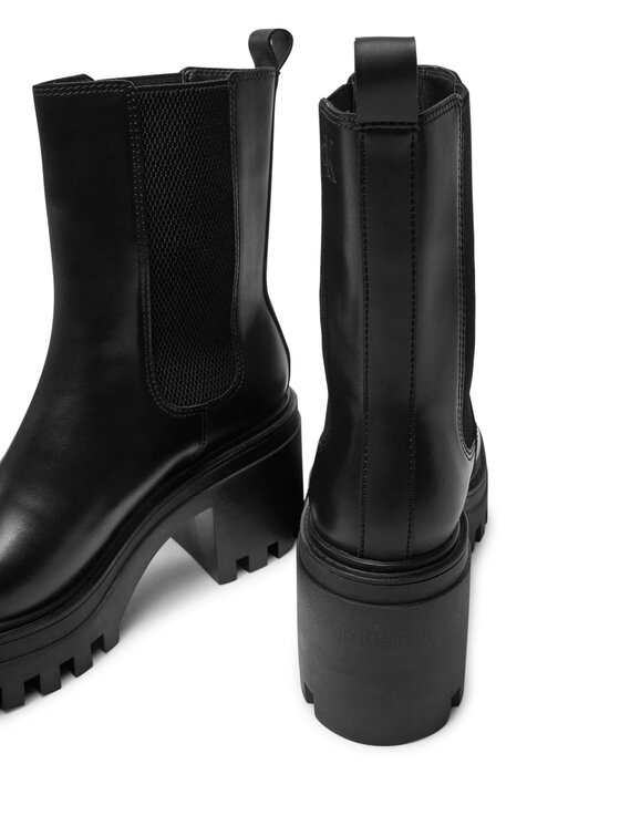 Calvin Klein Jeans Členková obuv Calvin Klein Jeans Chunky YW0YW01547 Čierna