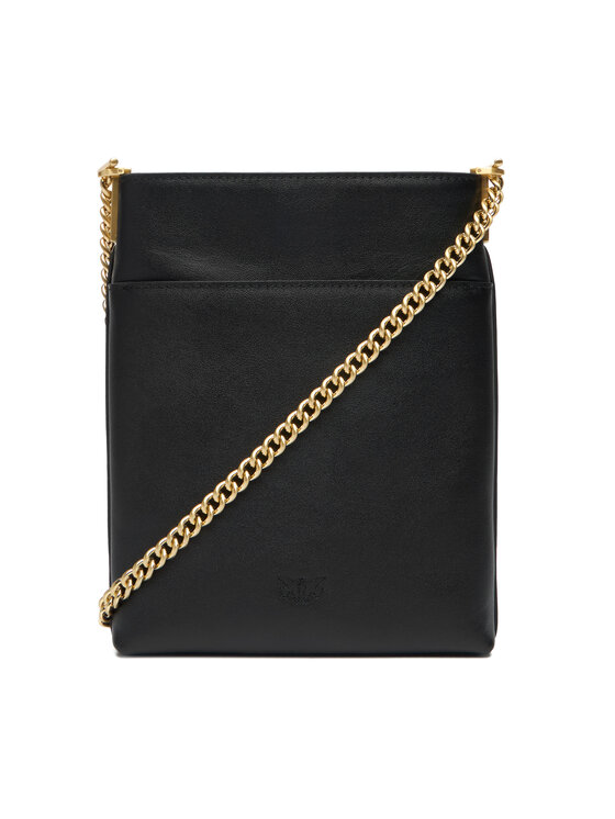 PINKO Дамска чанта PINKO Flat Satchel AI 25-26 PCPL 105352 A0QO Черен