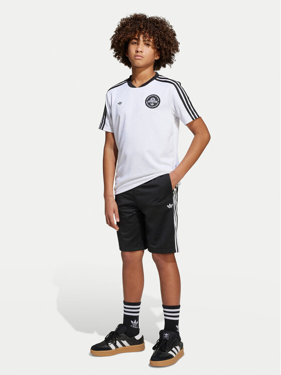 adidas adidas Majica Football JV7682 Bela Loose Fit