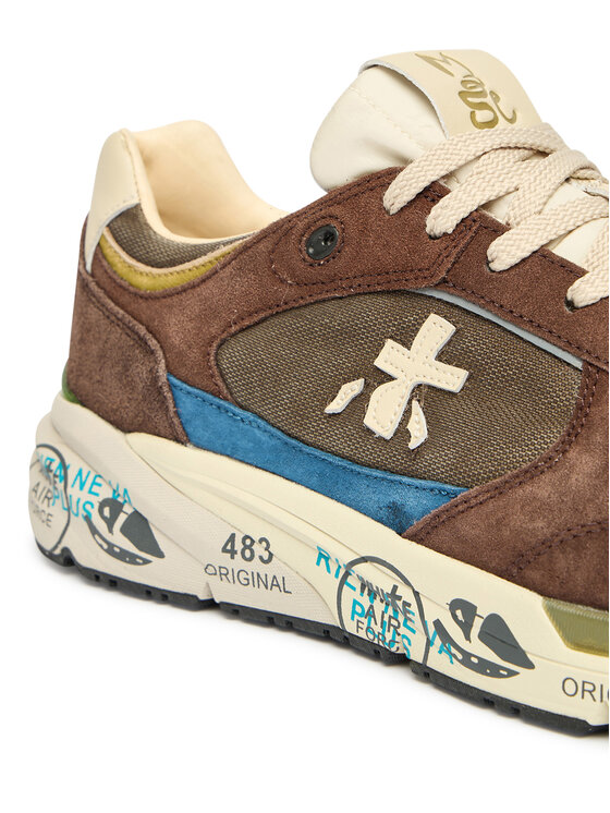 Premiata Sneakersy Premiata Mase25 Var 8026 Bordová