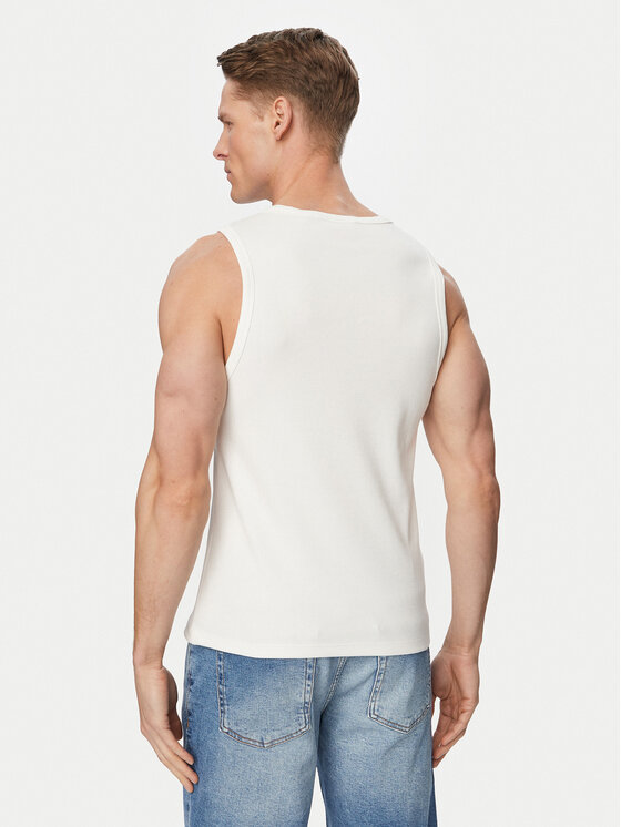 HUGO HUGO Майка Dapota 50563744 Білий Slim Fit