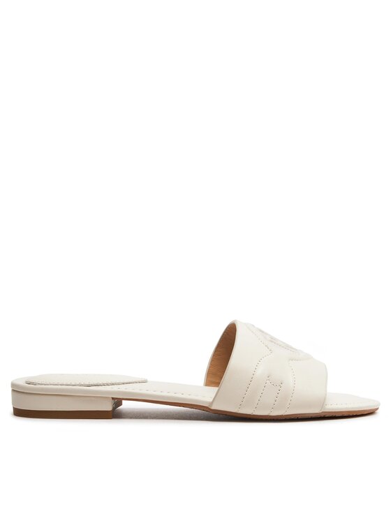 LAUREN RALPH LAUREN Šľapky Lauren Ralph Lauren 802935537001 Biela