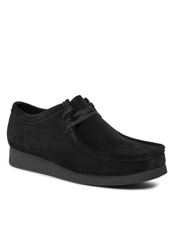 Clarks Mokasíny Clarks Wallabee Evo 261728207 Čierna