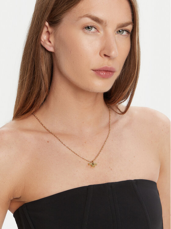 Trussardi Намисто Trussardi TJAXC12 Золотий