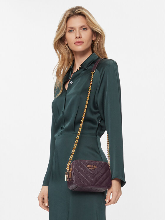 Guess Bolso Guess Jania (GA) HWGA91 99140 Guinda/burdeos