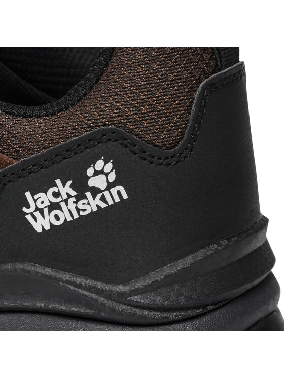 Jack Wolfskin Трекінгові черевики Jack Wolfskin Refugio Texapore Low M 4049851 Коричневий