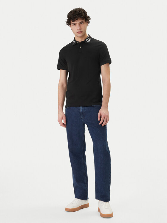 Guess Guess Polo M6GP66 K3070 Negro Slim Fit