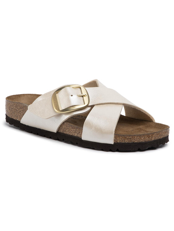 Birkenstock Παντόφλες Birkenstock Siena Big Buckle 1016099 Μπεζ