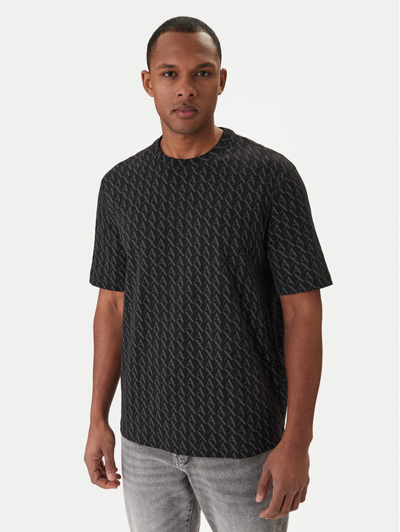 Armani Exchange Armani Exchange Camiseta XM001228 AF10356 FC026 Negro Regular Fit
