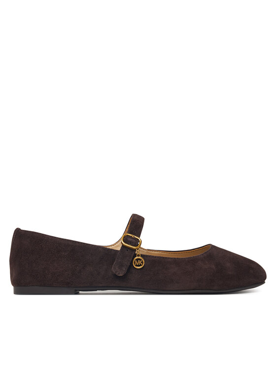 MICHAEL Michael Kors Balerinke MICHAEL Michael Kors Nellie 40F6NLFP1S Smeđa