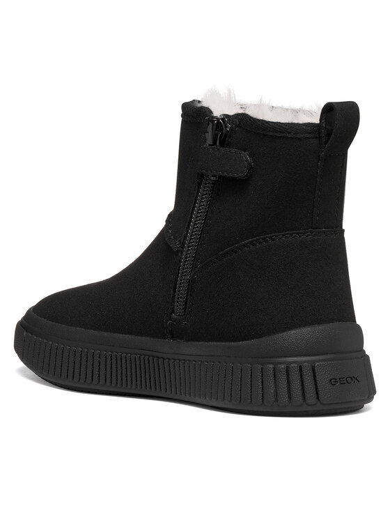 Geox Botas altas Geox J Laquinny Girl J56M3C 000AU C9999 M Negro