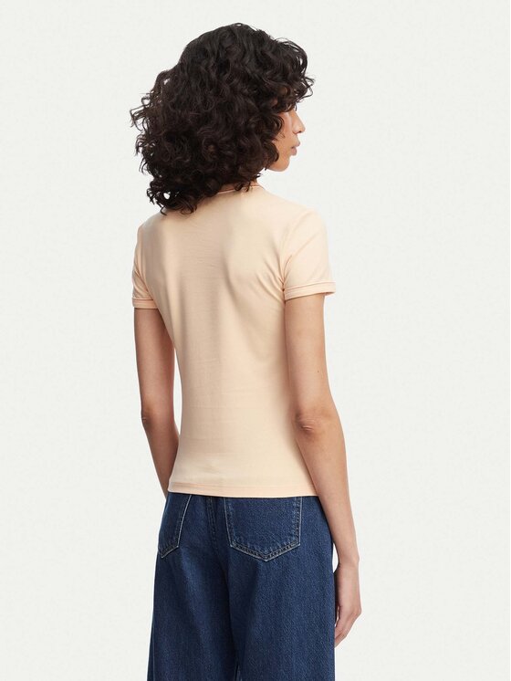 Lacoste Lacoste Camiseta TF5289 Naranja claro Regular Fit