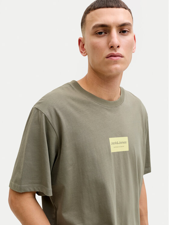 Jack & Jones Jack & Jones Camiseta Frank 12288092 Marrón Relaxed Fit