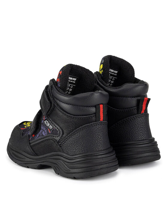 Action Boy Черевики Action Boy AVO-341-030 Чорний