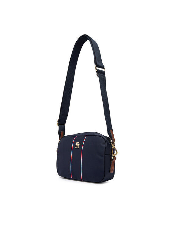 Tommy Hilfiger Soma Tommy Hilfiger Popette Camera Bag Corp AW0AW17710 Tumši zils