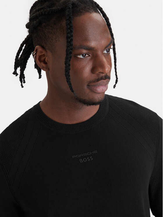 BOSS BOSS Футболка Spirit70 50558363 Чорний Regular Fit