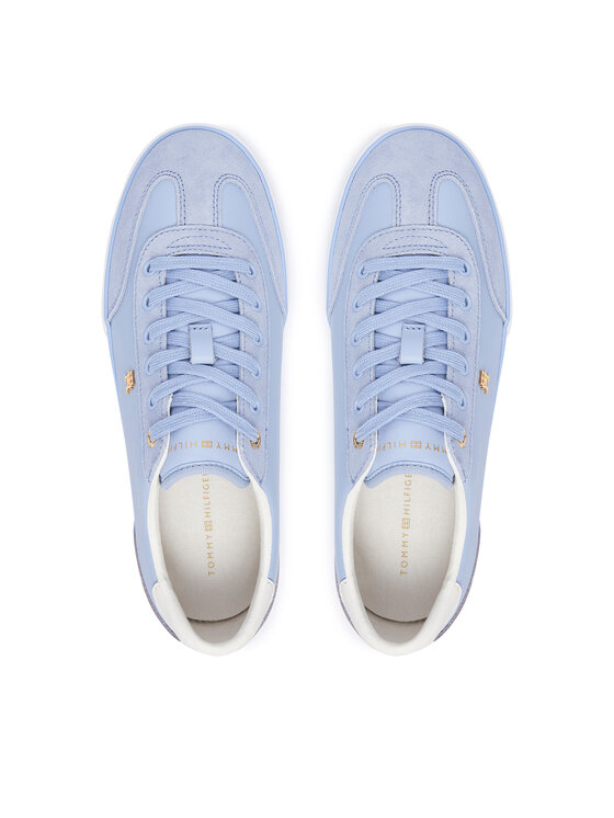 Tommy Hilfiger Sportcipők Tommy Hilfiger Th Chic Low Vulc FW0FW09391 Világoskék